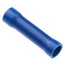 10 x Fully Insulated Blue Butt Crimp Connector