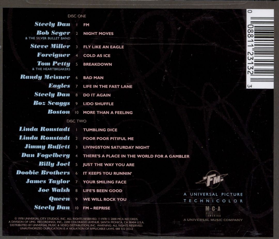ORIGINAL SOUNDTRACK - FM [ORIGINAL SOUNDTRACK] NEW CD 8811231323| eBay