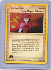 Team Magma Schemer 70/95 Common Team Magma vs Team Aqua Pokemon Reverse Holo HP on eBay