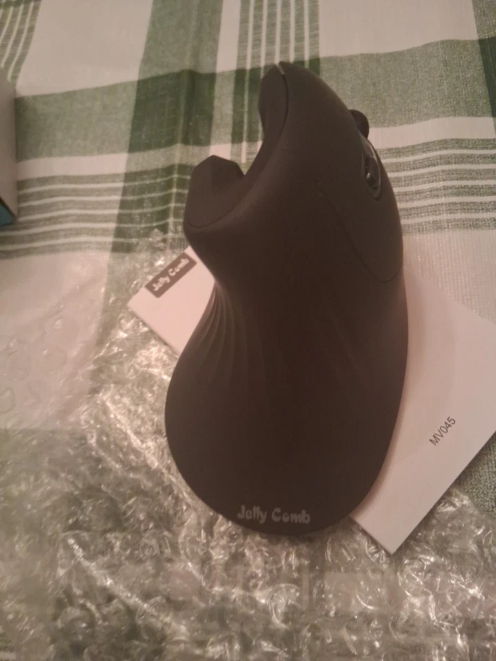 Ratón ergonómico inalámbrico para computadora con desplazamiento 3D Bluetooth 2400DPI 2.4G ratones para juegos Foto 4 de 4