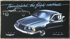FORD THUNDERBIRD USA 30 YEAR Commemorative Brochure 1985