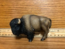 Schleich 2004 Bull Buffalo Bison Animal Wildlife Toy Figure