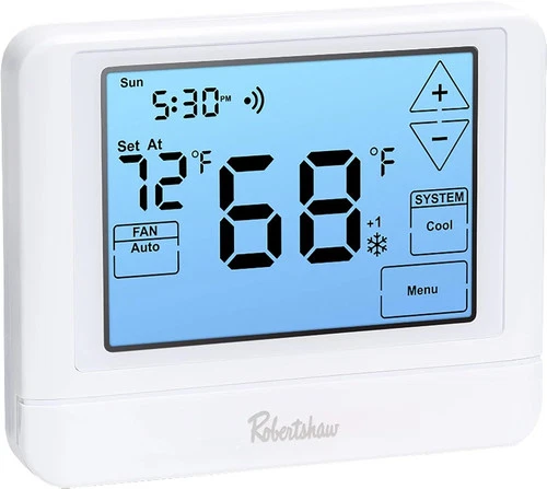 RS10420T Pro Series 7Day Wi-Fi Programmable Touchscreen Thermostat 4 Heat/2 Cool
