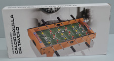 Relaxdays Tischkicker klein Tischfu&szlig;ball Mini Kicker MDF 69x37x24 cm