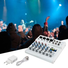 7 Kanal Tonkarte Stimmenverzerrer Studio Aufnahme Mixer Karaoke Live Broadcast