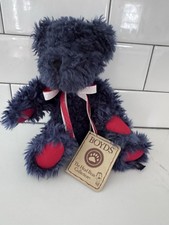 Boyds Bear posable  Plush 10in Nathan Sturbridge 