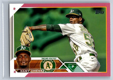 2023 Topps Series 2 Mothers Day Pink #164 Dany Jimenez Oakland Athletics 14/50