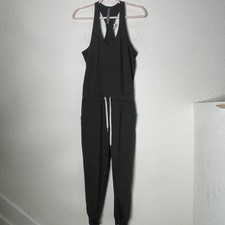 Vuori Sleeveless Racerback Jumpsuit Size XS Gray