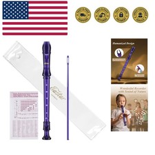 Soprano Recorder Instrument for Kids Students Beginners, German fingering C K...