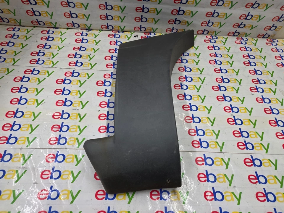 02-06 CHEVY AVALANCHE CUARTO TRASERO IZQUIERDO MOLDURA NEGRO TEXTURIZADO OEM DAÑADO Foto 4 de 4