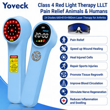 1760mW Cold Laser Therapy NIR for Pain Relief Inflammation and Wound Healing