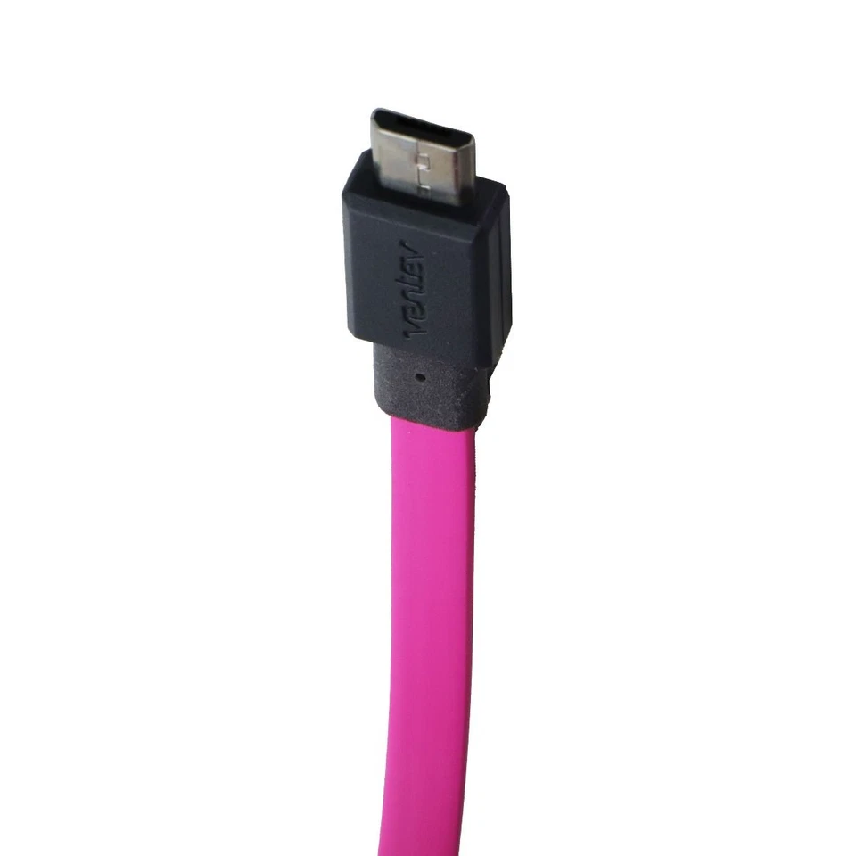 Ventev (544336) 6Ft Sync & Charge Cable for Micro USB Devices - Pink/Gray - Image 3 of 3