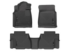 Husky Weatherbeater Floor Liners Fit 12-22 Toyota Sequoia Wo 2nd Console 3p Blk