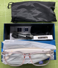 HY-C8Pro Pink Clear TRUE WIRELESS Smart GLASSES By HYUNDAI