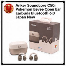 Anker Soundcore C50i Pokemon Eevee Open Ear Earbuds Bluetooth 6.0 Japan New