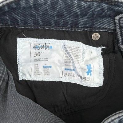 Ksubi Chitch Slim Jeans Mens Size 30 Dark Blue Wash Denim Stretch