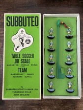 Subbuteo Heavyweight Team Ref 206 Coventry City - Rara Edizione Con Basi Nere