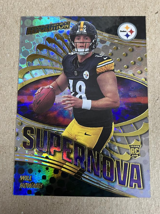 2025 Panini Revolution - Supernova Will Howard #23 (RC)- STEELERS