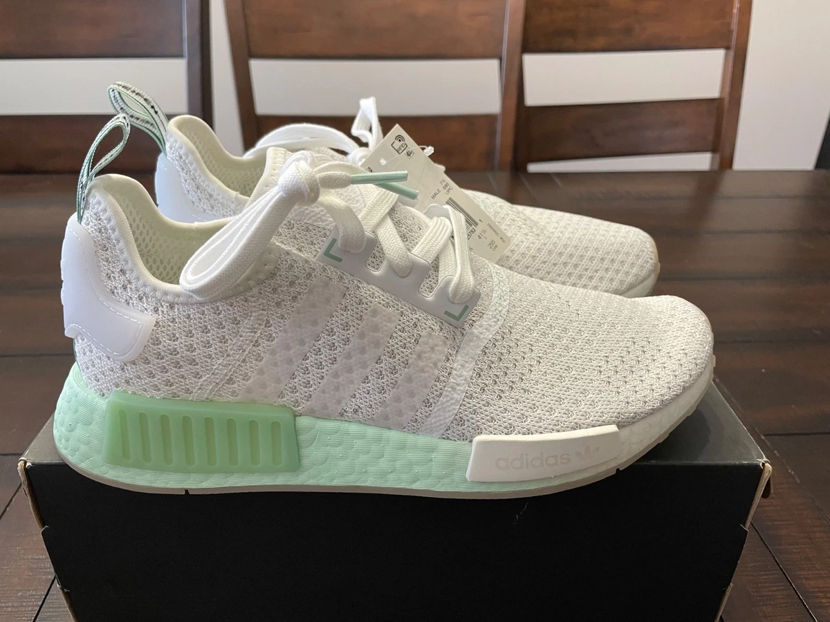 adidas NMD_R1 Grey Blush Green - Size 10 (Pre-Owned) adidas NMD_R1 Knit Blush Green for Sale | Authenticity  main image 4