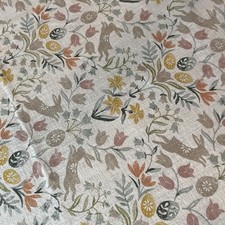 Rachel Ashwell Easter Floral Tablecloth 60x90 Neutral Tones 100 Cotton Cottage