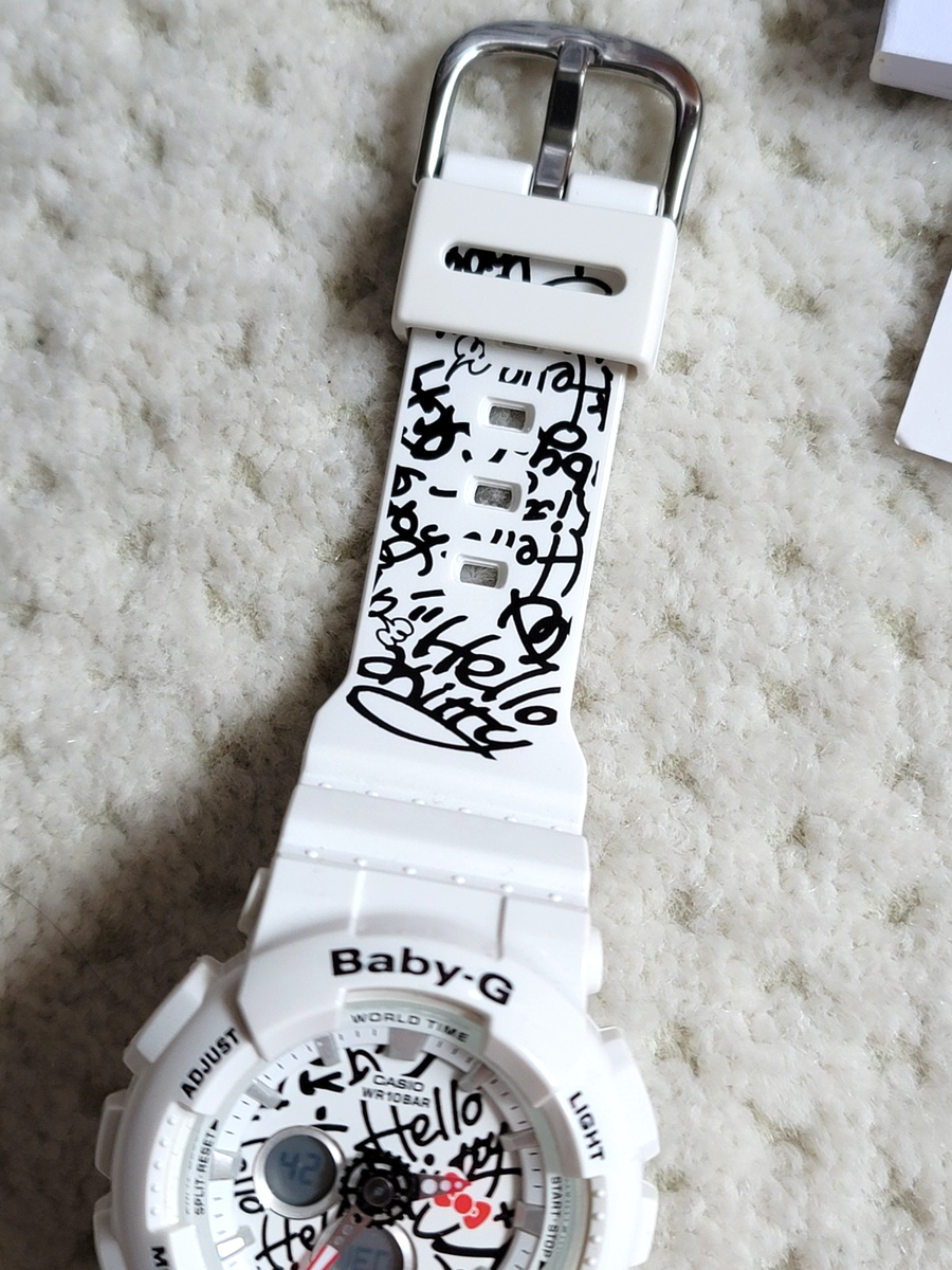 Ladies' Casio Baby-g Hello Kitty Watch Ba120kt-7a for sale online