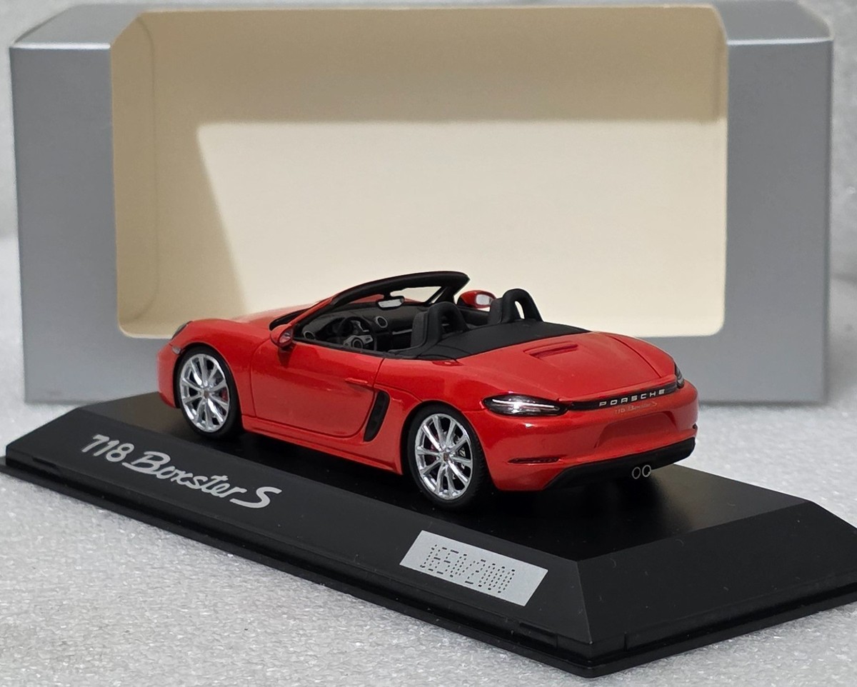 Porsche 718 Boxster S (982) 2016 Red 1:43 Spark WAP 020 205 0G