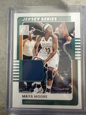 MAYA MOORE 2025 DONRUSS JERSEY SERIES RELIC PATCH #25 MINNESOTA LYNX