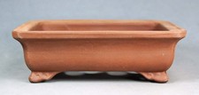 Tokoname Rect. Bonsai Pot by Izumiya #15E15 : 191*145*H60mm