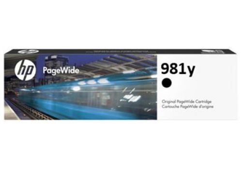 Cartouche HP 981Y PageWide Noir authentique extra grande capacité pour imprimante d'entreprise L0R16A