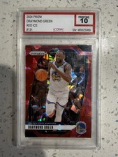 Panini 2024-25 Prizm Draymond Green #131 Red Ice ICONIC Pristine 10