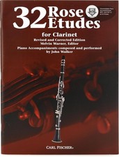 Carl Fischer 32 Rose Etudes for Clarinet in Bb Book 2-pack 