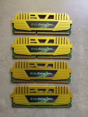 GeIL EVO Corsa UDIMM 32GB Kit (4x8GB), DDR3-1600, CL9-9-9-28, (GOC316GB1600C9DC)