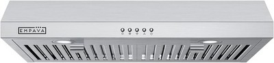 Ductless Under Cabinet Range Hood 30 Inch, Convertible Ducted (Rear/Top Vent), 3