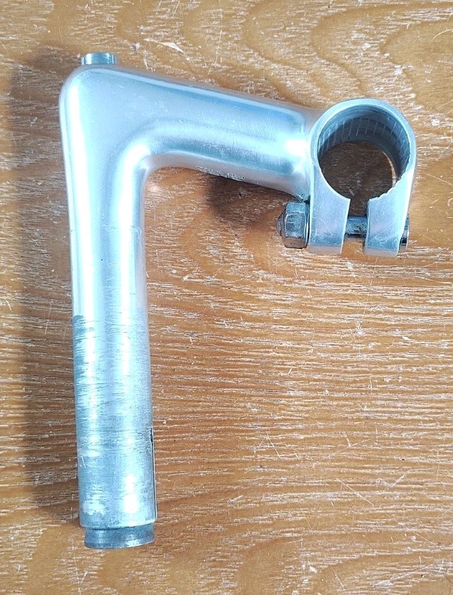 [9.83] Vintage Cinelli Stem Road Bike Silver Italian See Pic