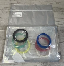 amazon basics 6 Color Sample Pack 3D Pen Filament Refills