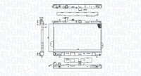 Magneti Marelli 350213110400 KüHler, MotorküHlung FüR Hyundai