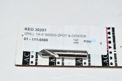 NEW KEO 30251 RH SD Spotting Drill, 0.25'' Cutting Diameter, 90 Degree Cutting A