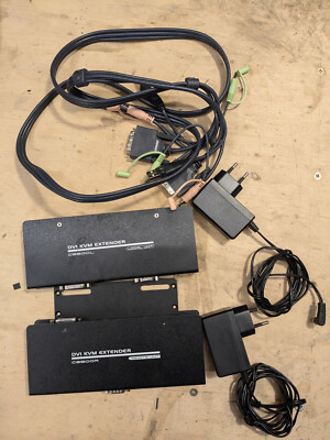Aten CE600 DVI KVM extender pair