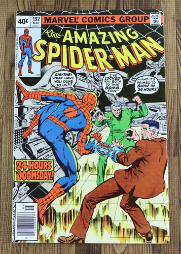 1979 Marvel Comic The Amazing Spider-Man #192 NEWSSTAND VF/VF+