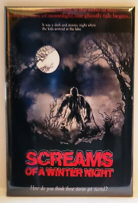Screams of a Winter Night Movie Poster MAGNET 2'' x 3'' Refrigerator Locker