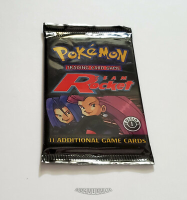 1 Pokemon 1st Edition Team Rocket Booster Pack-Jesse & James- UNWEIGHED Sealed | eBay 1 Pokemon 1st Edition Team Rocket Booster Pack-Jesse & James- UNWEIGHED Sealed | eBay