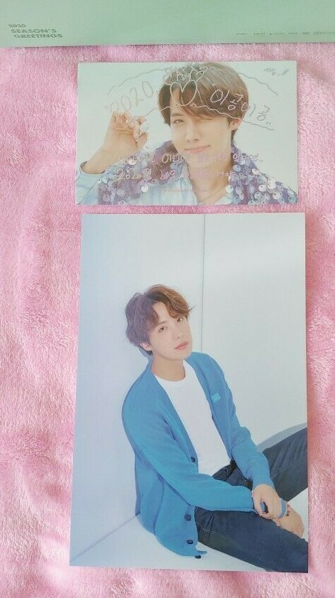 BTS J-HOPE Season's Greeting 2020 Official Photocard Mini Poster