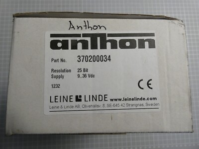 Anthon Drehgeber RSA 698; 370200034