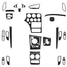 32Pcs Carbon Fiber Kits Full Interior Trim For Alfa Romeo 159 Brera Spider 04-11