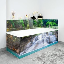 Bath Panels Printed on Acrylic - Waterfall
