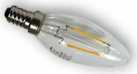 E14 Filament Led Leuchtmittel 4 Watt Warmweiss 2700K 470 Lumen 230V Lampe