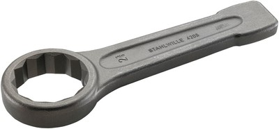 Stahlwille 42050046 Striking Face Ring Spanner (Wrench), Made from Tough Special