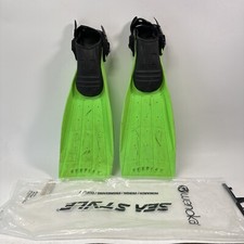 Wenoka Reeflex Scuba Diving Fins Size S 38-40 Italy Dacor Boots Set
