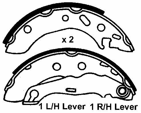 SUZUKI CS50 GEMMA CL50 JR50 LT50 NEW BRAKE SHOES 54410-04000 - I Love - Foto 8