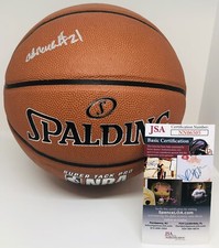 AJ ADRIAN GRIFFIN JR SIGNED SPALDING NBA BASKETBALL ATLANTA HAWKS JSA COA